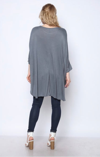 The Slate Oversized Tunic