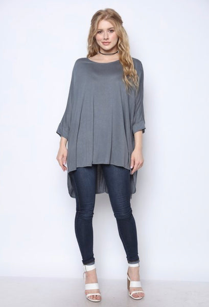 The Slate Oversized Tunic