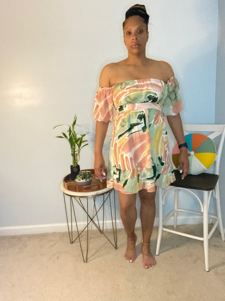 The Painted On Dress